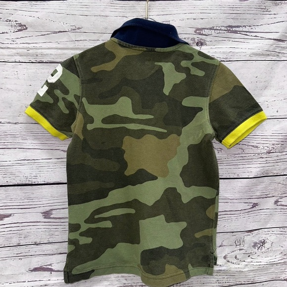 Gap Kids Boys Originals Army Fatigue 1969 Polo Shirt Size XS - Picture 3 of 3